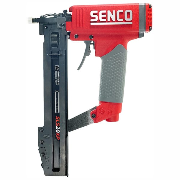 Senco SLS20XP-L 1-1/2 in. Pneumatic 18-Gauge Strip Stapler with Case