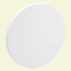 7 in. White Rigid Vinyl Textured Surface Self-Adhesive Backing Wall Protector (5-Pack)