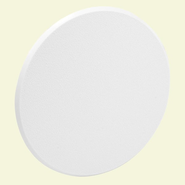 Prime-Line 7 in. Textured, White Wall Protector