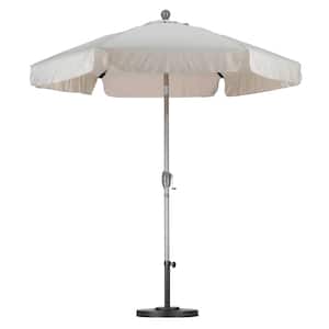 7-1/2 ft. Fiberglass Push Tilt Patio Umbrella in Antique Beige SpunPoly