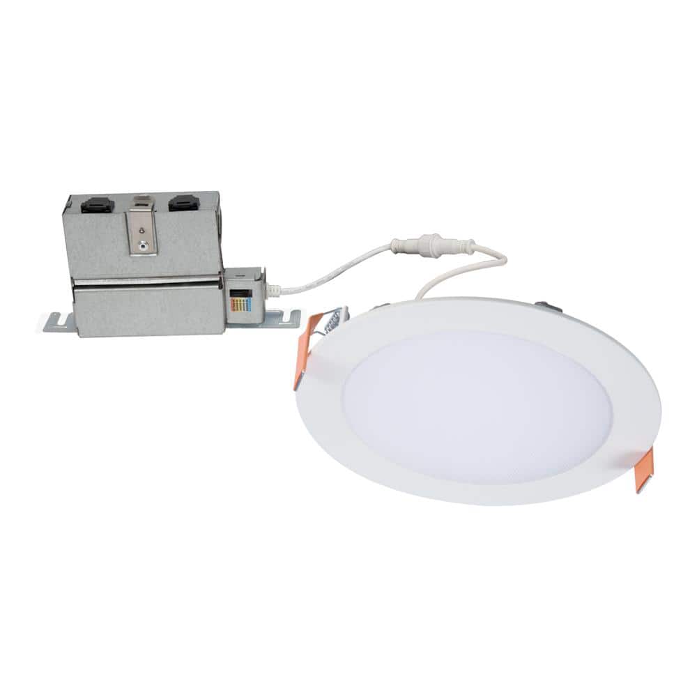 HALO HLB Series 6 in. Adjustable CCT Canless IC Rated Dimmable