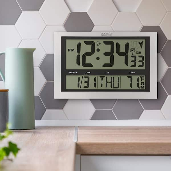 https://images.thdstatic.com/productImages/5f237c69-f0c7-4e88-a66e-ef5d8082b52e/svn/gray-la-crosse-technology-wall-clocks-513-1211-31_600.jpg