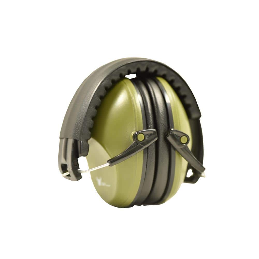G  F Products Army Green Grade Low Profile Passive Folding Slim Earmuff  for Women 13010-AG The Home Depot