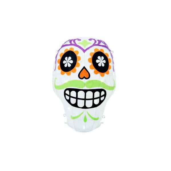 Home Accents Holiday 24 in. Halloween Day of the Dead Mask