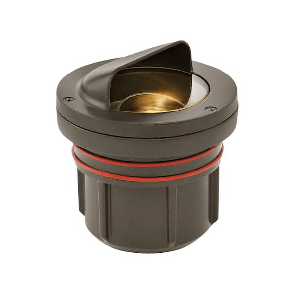 HINKLEY Well light Low Voltage Bronze In Ground Weather Resistant Well Light with No Bulbs Included