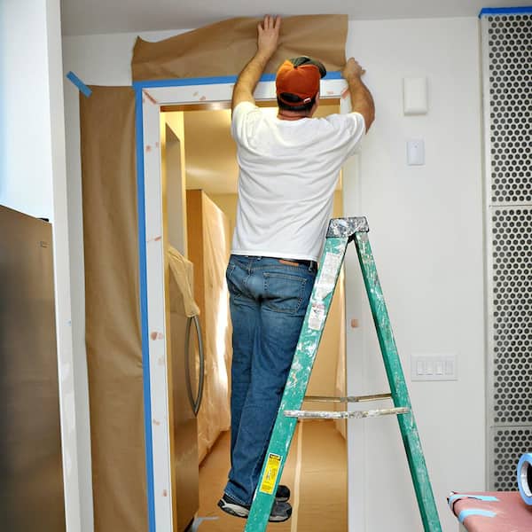 Easy Mask 1.5 ft. W x 180 ft. L Brown General Purpose Masking Paper