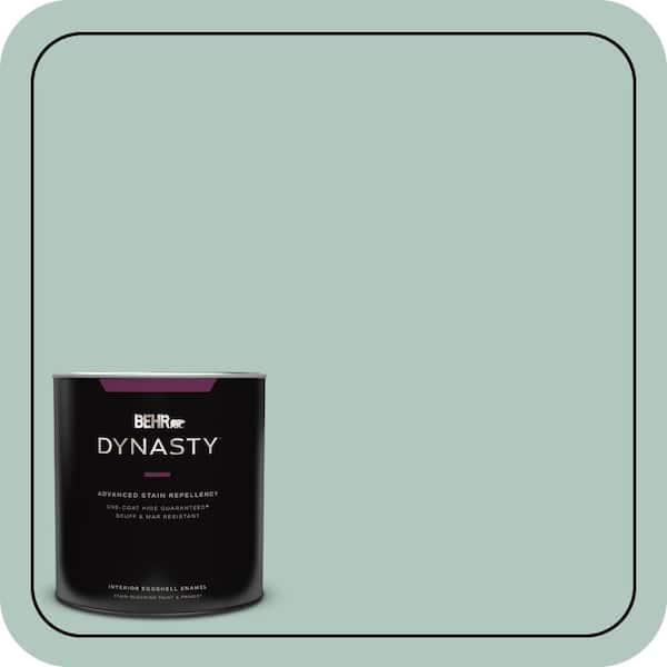 BEHR DYNASTY 1 qt. #480E-3 Marina Isle Eggshell Enamel Interior Stain-Blocking Paint and Primer