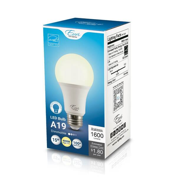 75W SunSun Lighting A19 LED Light Bulb 12W 1000m Warm White, Dimmable 3000K 75W SunSun Lighting A19 LED Light Bulb 12W 1000m Warm White, Dimmable 3000K