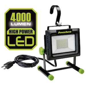 4,000 Lumens LED Work Light with Large Metal Hook and 5 ft. Power Cord