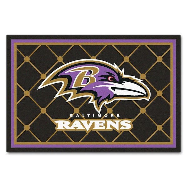 FANMATS Baltimore Ravens 5 ft. x 8 ft. Area Rug