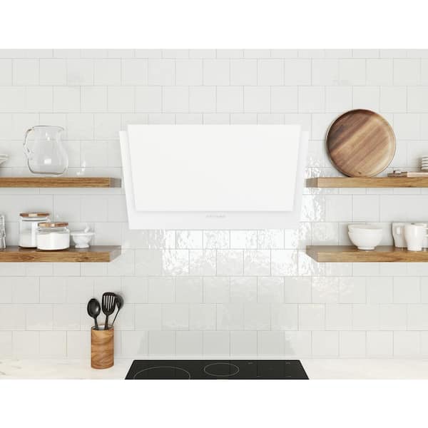 Zephyr Apex 36 in. Shell Only Wall Mount Range Hood with LED