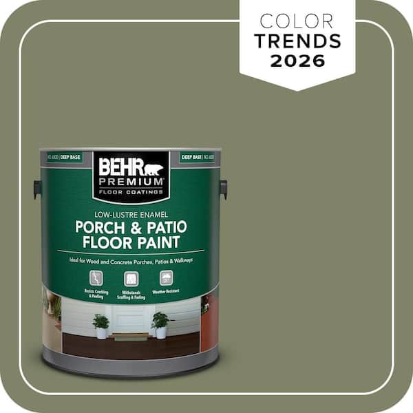 1 gal. #S380-6 Ecological Low-Lustre Enamel Interior/Exterior Porch and Patio Floor Paint
