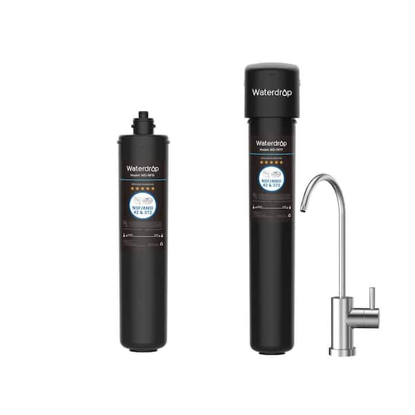 Waterdrop 17UB Under Sink Water Filter, NSF/ANSI 42 Certified, Reduces ...