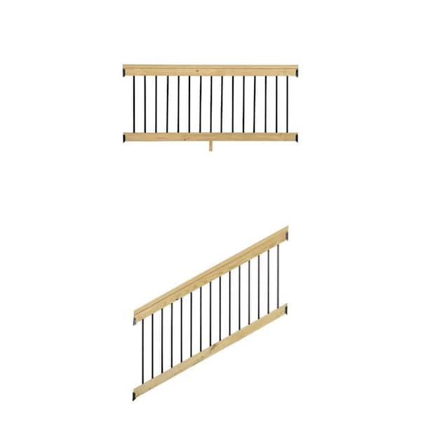 Ultimate 6ft. Horizontal & Stair Deck Railing Bundle