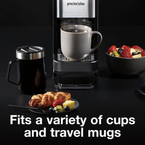 Proctor Silex 4-Cup Black Coffee Maker with Keep Warm Setting 48138PS - The  Home Depot