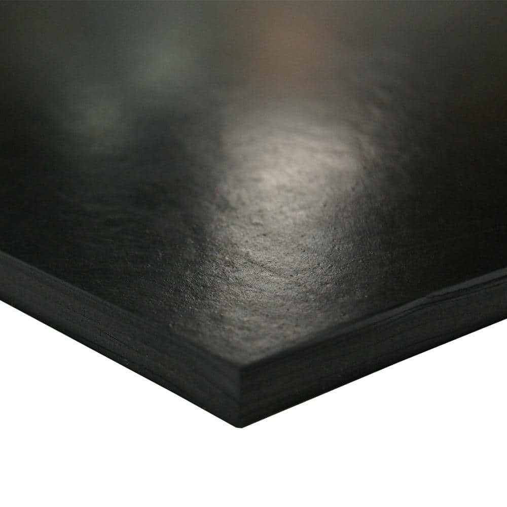 RUBBER Rubber NBD003 Rubber Cutting Board, Black, L