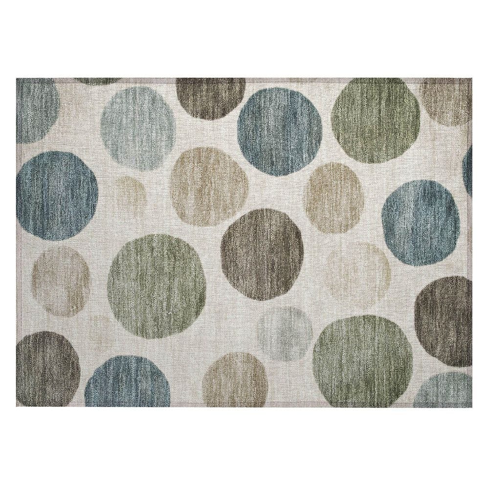 Chantille Machine Washable Indoor/Outdoor Abstract ACN2062 Ivory 1 ft. 8 in. x 2 ft. 6 in. Accent Rug price history on PriceWatchPro