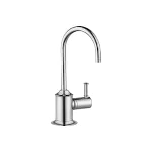 1-Handle Hot Water Dispenser Faucet in Polished Nickel