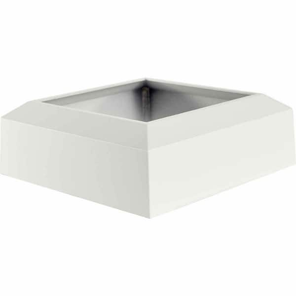AFCO 6 in. Aluminum Empire Capital and Base with feature for Endura-Aluminum Empire Style Columns