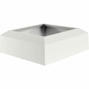 8 in. Aluminum Empire Capital and Base with Feature for Endura-Aluminum Empire Style Columns
