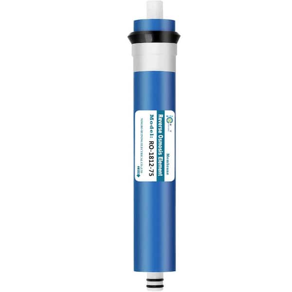 Lukvuzo 75 GPD RO Membrane Residential Reverse Osmosis Membrane Water Filter Cartridge Replacement for Home Drinking Filtration