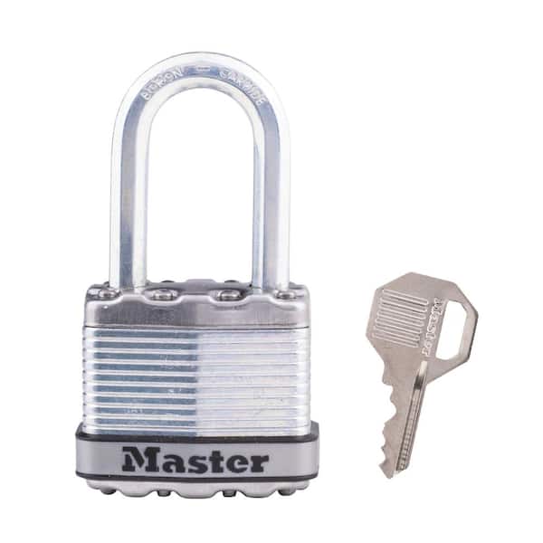 Master Lock Commercial Outdoor Padlock Keyed the Same, 1-3/4 in. Wide, 1-1/2 in. Shackle