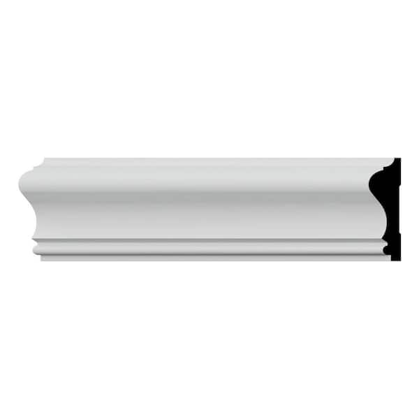 WM390 0.69 in. D x 2.63 in. W x 96 in. L Wood (Finger Joint Pine) Chair Rail Molding