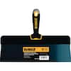 DEWALT 14 in. Blue Steel Big Back Taping Knife with Soft Grip Handle