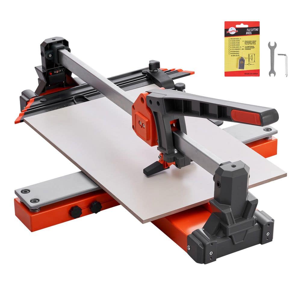 24 in. Tile Cutter with Tungsten Carbide Blade and Adjustable Portable, Cuts Through Ceramic and Wall Tile, 2025 update price history on PriceWatchPro