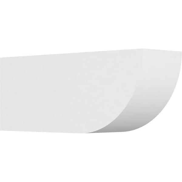 Ekena Millwork 6 in. x 8 in. x 20 in. Standard Durham Architectural Grade PVC Rafter Tail Brace