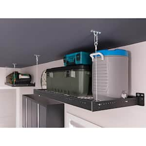 Pro Series 48 in. x 96 in. and 24 in. x 96 in. Steel Garage Wall Shelving (2-Pack)