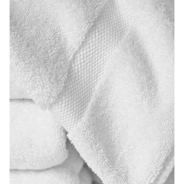 Delara 20 in. x 30 in. Sharkskin Grey Feather Touch Quick Dry Solid 100% Organic Cotton 650 GSM Hand Towel (Pack of 6)