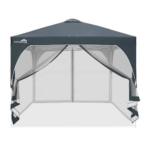 EAGLE PEAK 10 ft. x 10 ft. Blue Outdoor 
