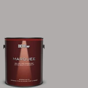 Behr Premium Plus 1 Gal Bnc 37 Gray Owl Flat Low Odor Interior Paint Primer 130001 The Home Depot