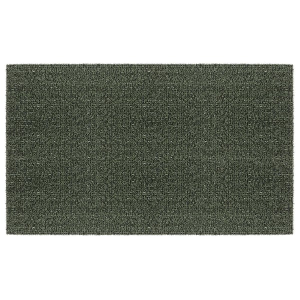 Original Indoor Doormat, Monstera Leaves Door Mats Indoor Rug, 24x36 inch Machine Washable Low-Profile Inside Door Mat for Entryway, Green