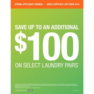 5.0 cu. ft. Stackable Front Load Washer in White with 6 Motion Cleaning Technology