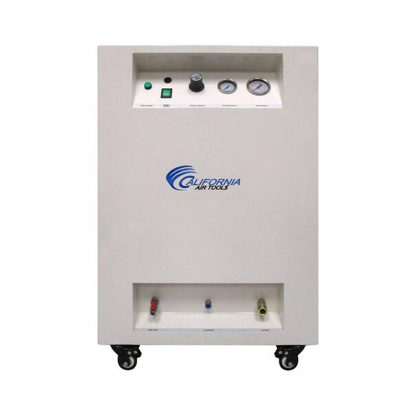 California Air Tools 8 Gal. 1.2 HP Ultra Quiet and Oil-Free Soundproof Cabinet with Air Dryer Air Compressor