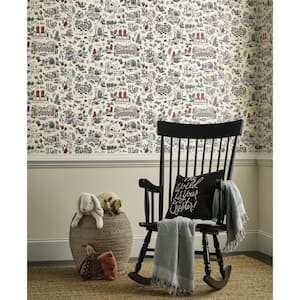 45 sq. ft. Wonderland Peel and Stick Wallpaper