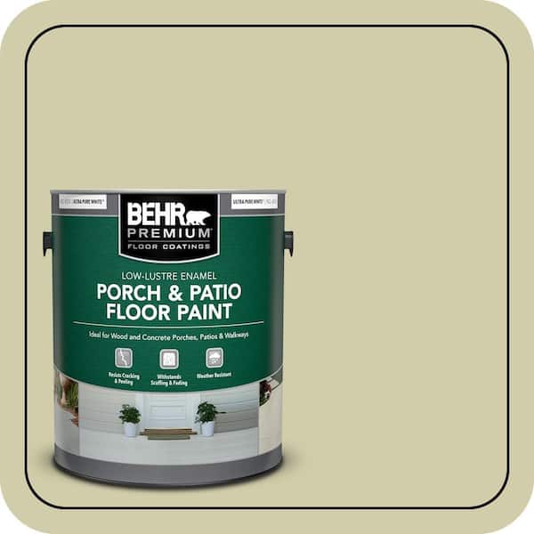 1 gal. #S340-3 Hybrid Low-Lustre Enamel Interior/Exterior Porch and Patio Floor Paint