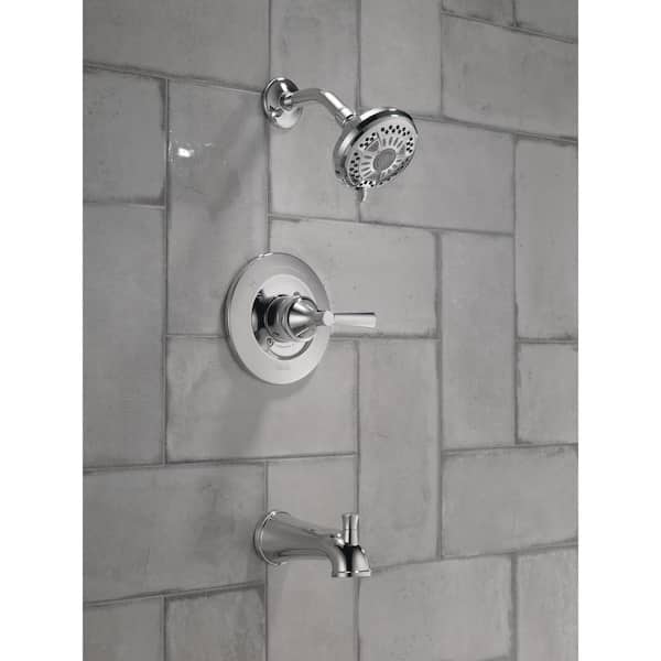 Delta Casara Single-Handle 6-Spray Tub and Shower Faucet in Chrome