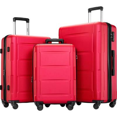 red luggage