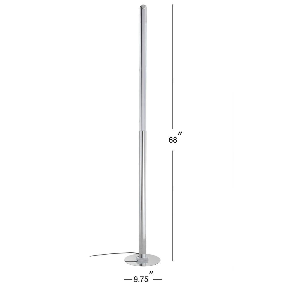 Arc Touch 68" Black Polished Steel LED Floor Lamp