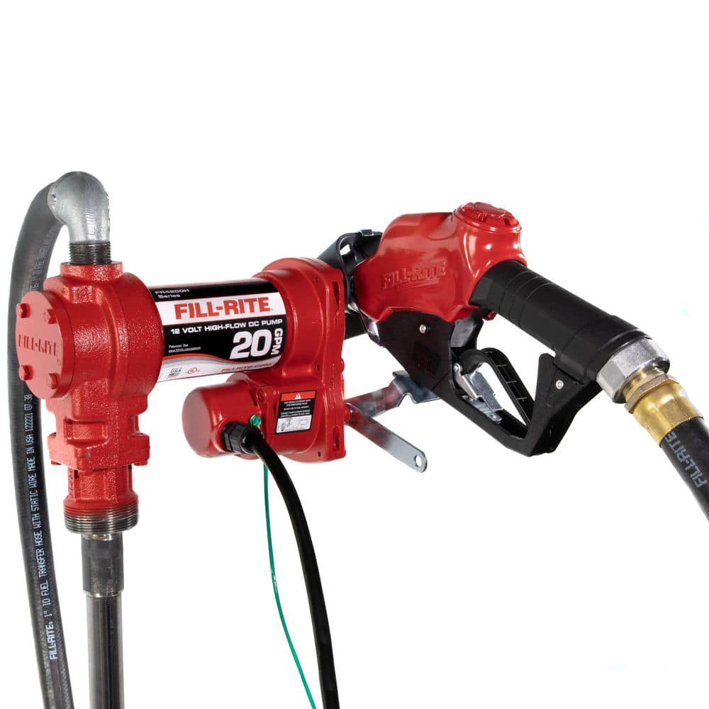 12V 20 GPM 1/4 HP Fuel Transfer Pump (Auto Nozzle Package) price history on PriceWatchPro