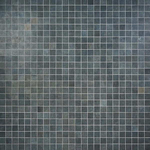 Ivy Hill Tile Thunderstruck Sky 11.69 in. x 11.69 in. Matte Porcelain Mosaic Tile (0.95 sq. ft./Each)