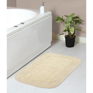 Radiant Collection 100% Cotton Bath Rugs Set, 21x34 Rectangle, Ivory