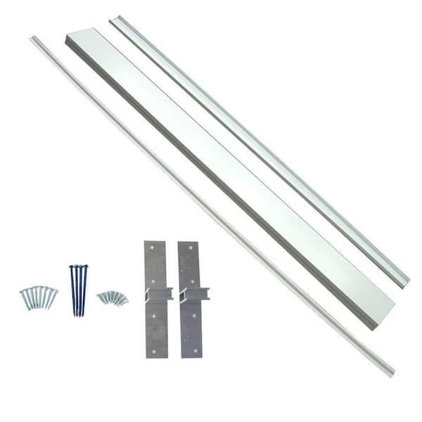 American Craftsman 62 7/8 in. FL 70 Series Impact White 5-Block Height Aluminum Mull Kit