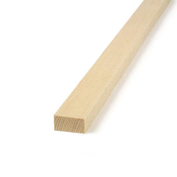 1 in. x 2 in. x 4 ft. Spruce/Pine/Fir Common Board