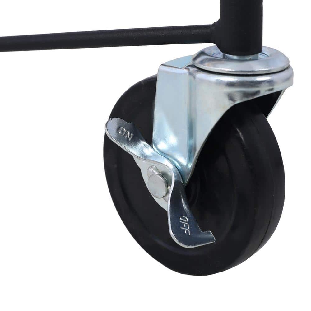 Heavy Duty Yellow Steel Drywall Panel Hoist with Wheels