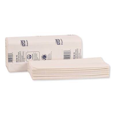 10.13 in. x 12.75 in. White Premium C-Fold 1-Ply Folded Paper Towels (125/Pack, 16-Packs/Carton)