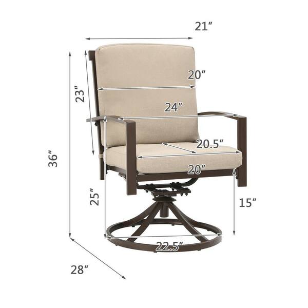 rotating swivel chair